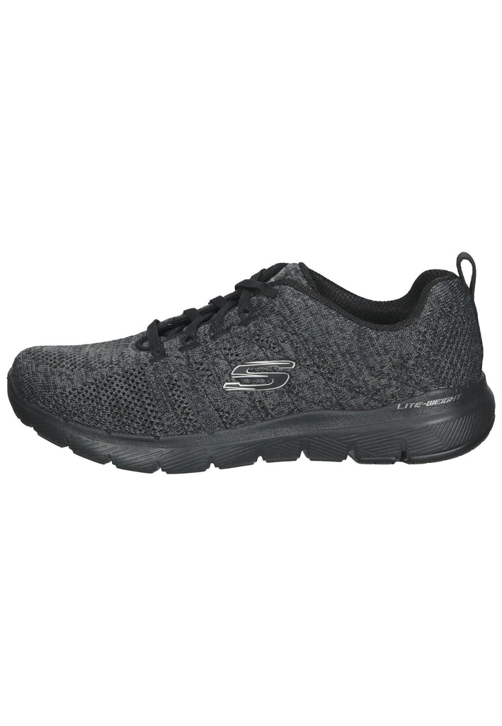 Skechers Sneaker Textil Schwarz/Grau