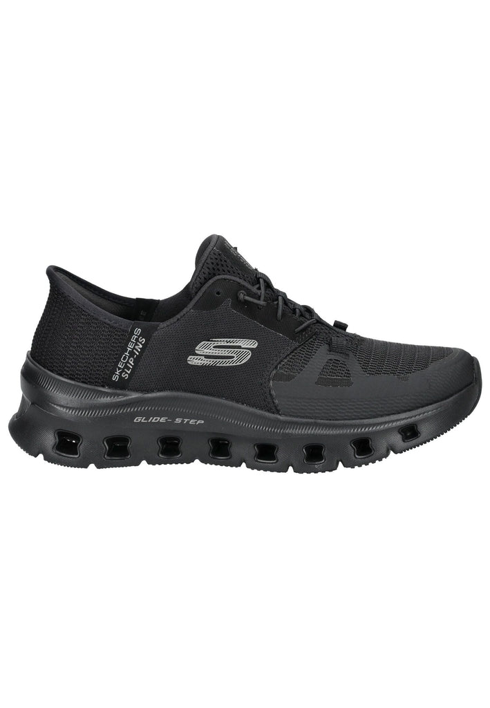 Skechers Sneaker Textil Schwarz/Schwarz