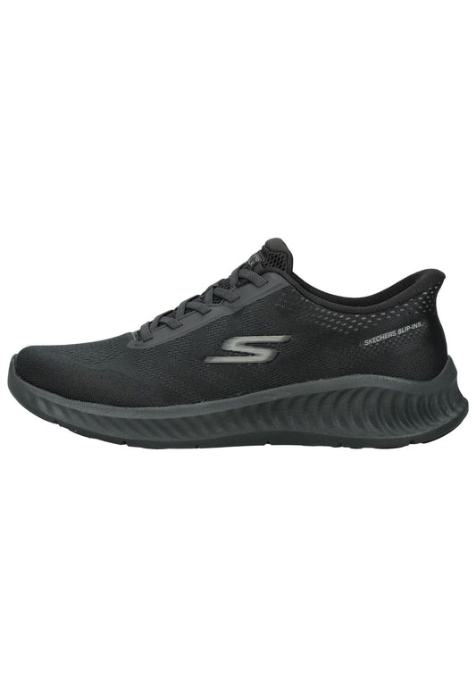 Skechers Sneaker Textil Schwarz/Schwarz