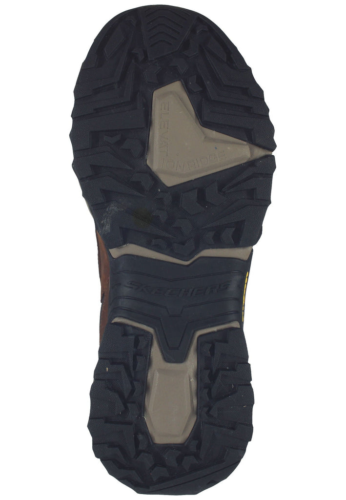 Skechers Stiefel Leder Braun