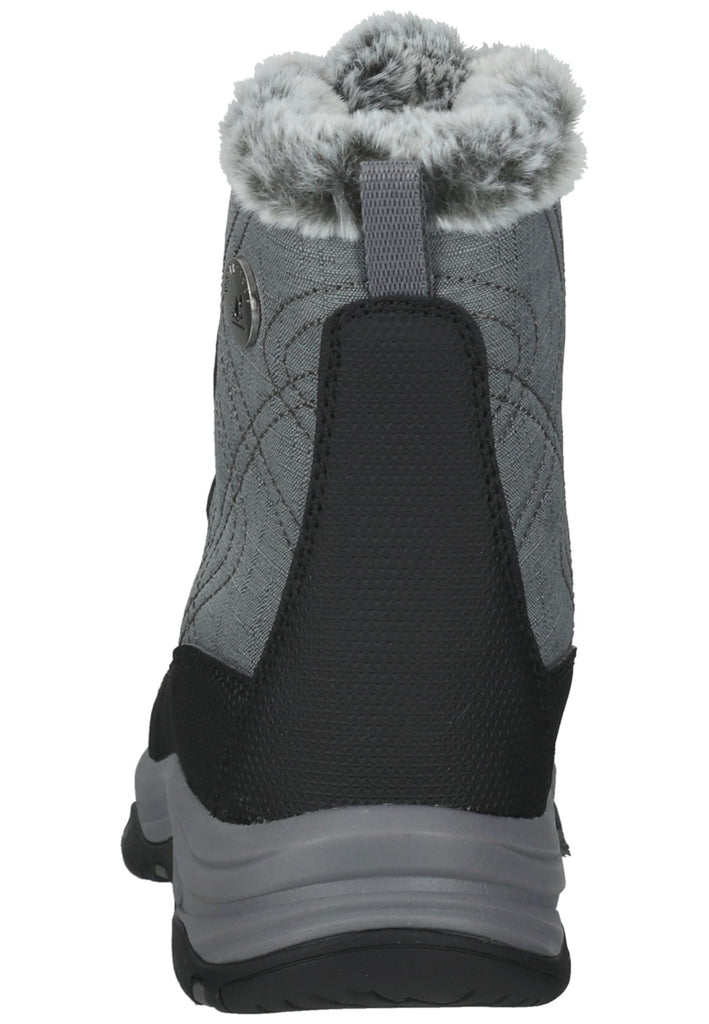 Skechers Stiefel Lederimitat Grau Warmfutter