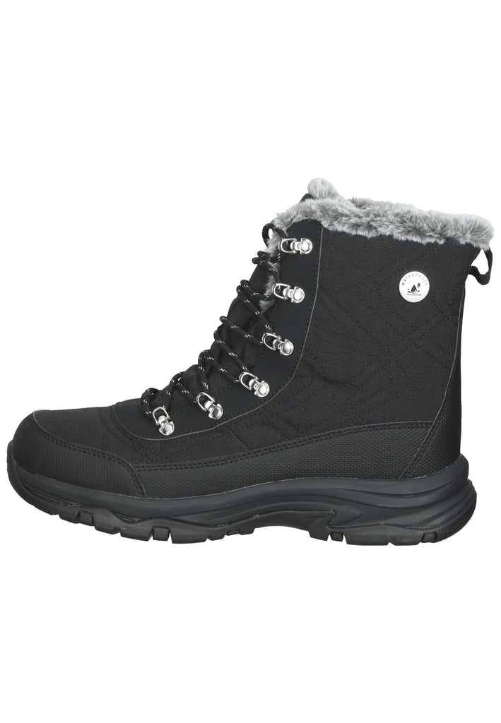 Stiefel Skechers Stiefel Lederimitat Schwarz Warmfutter