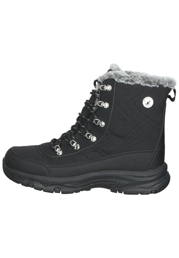 Stiefel Skechers Stiefel Lederimitat Schwarz Warmfutter