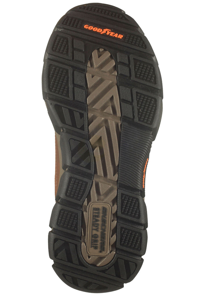 Skechers Stiefelette Leder Braun