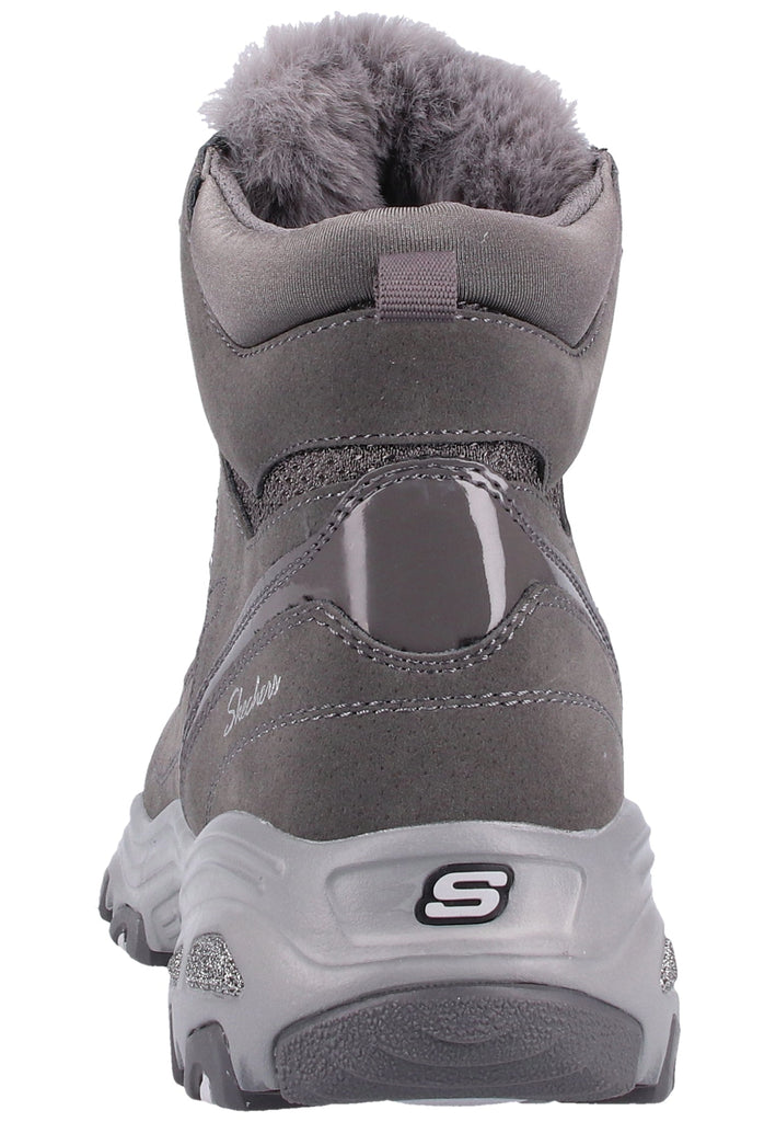 Skechers Stiefelette Leder Grau
