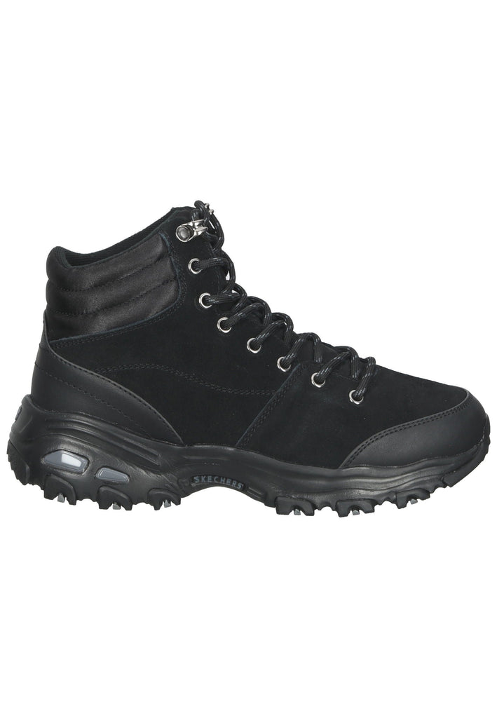 Skechers Stiefelette Leder Schwarz