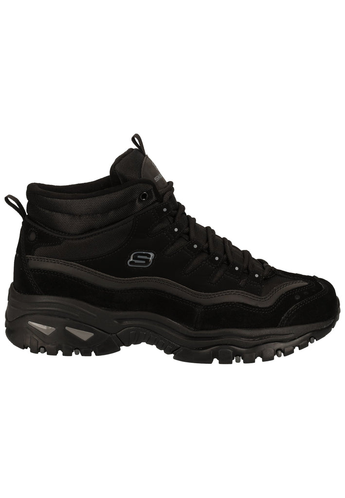 Skechers Stiefelette Leder Schwarz