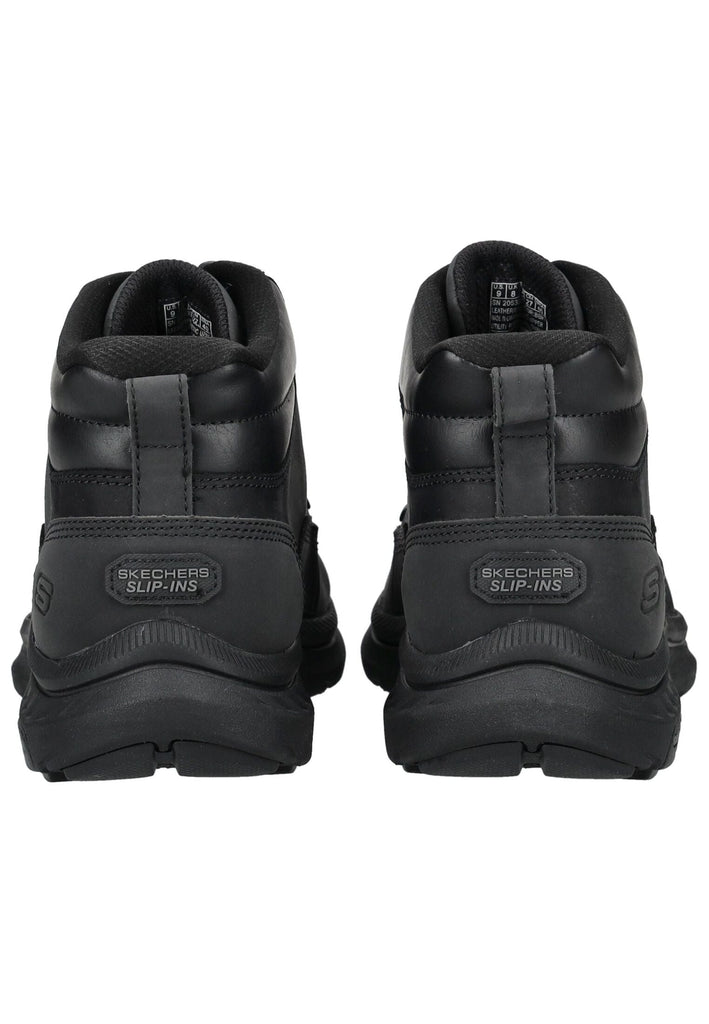 Skechers Stiefelette Leder Schwarz