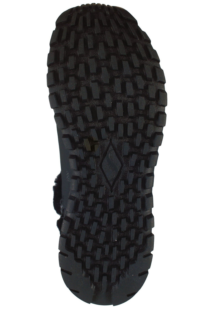 Skechers Stiefelette Lederimitat Schwarz