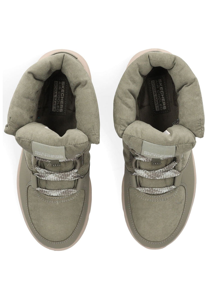 Skechers Stiefelette Textil Grün Warmfutter