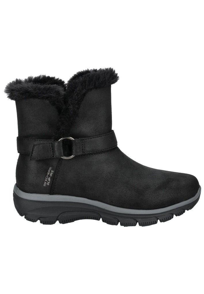 Skechers Stiefelette Textil Schwarz Warmfutter