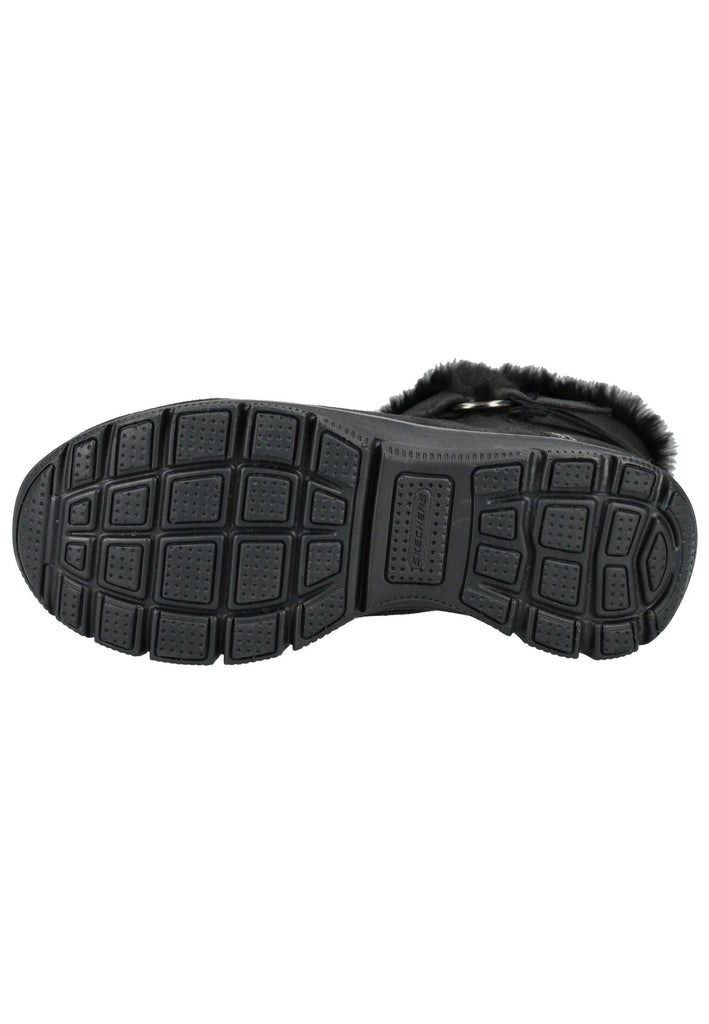Skechers Stiefelette Textil Schwarz Warmfutter
