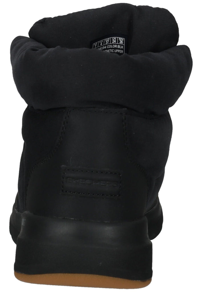 Skechers Stiefelette Textil Schwarz Warmfutter