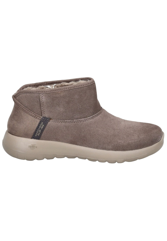 Skechers Stiefelette Veloursleder Braun Warmfutter