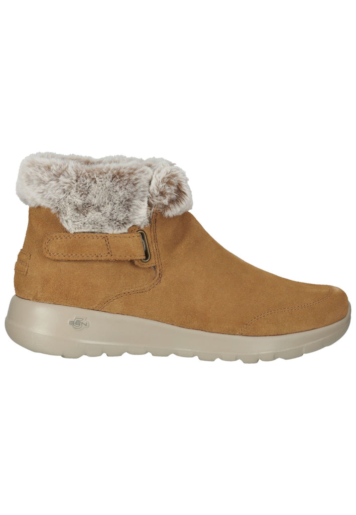 Skechers Stiefelette Veloursleder Chestnut Warmfutter