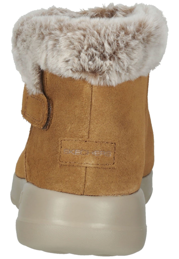 Skechers Stiefelette Veloursleder Chestnut Warmfutter