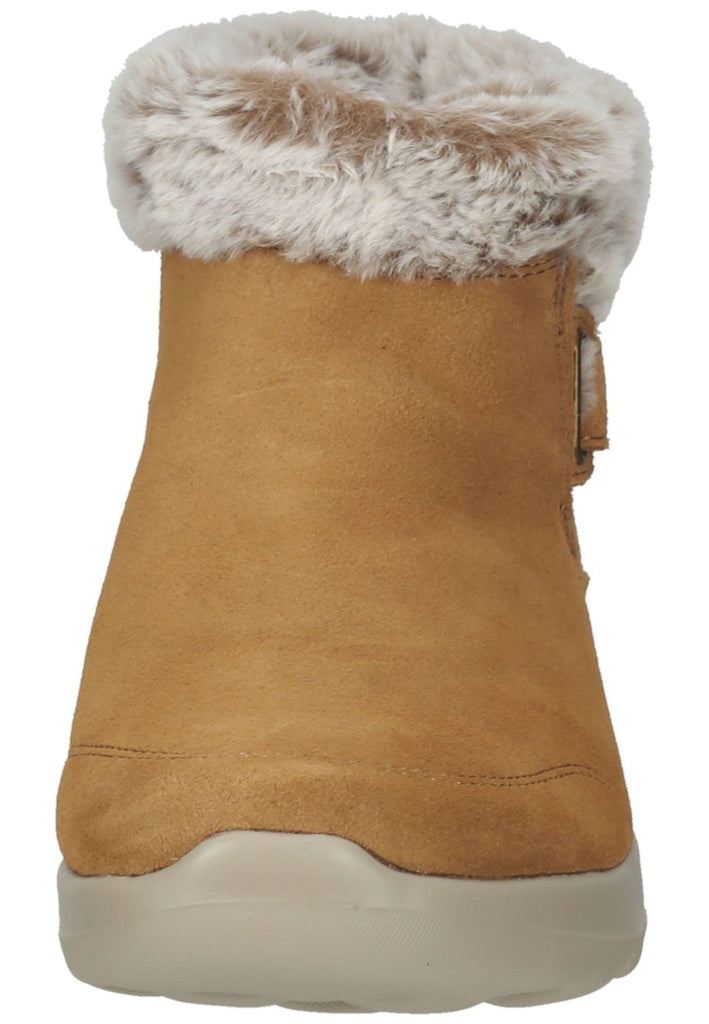 Skechers Stiefelette Veloursleder Chestnut Warmfutter