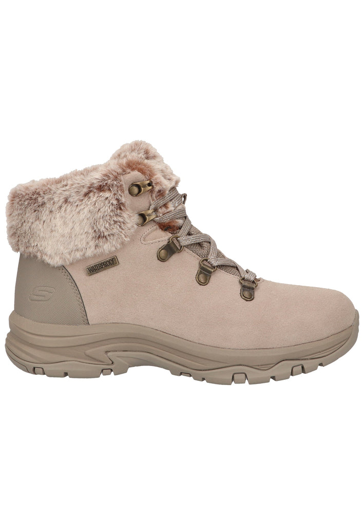 Skechers Stiefelette Veloursleder Grau