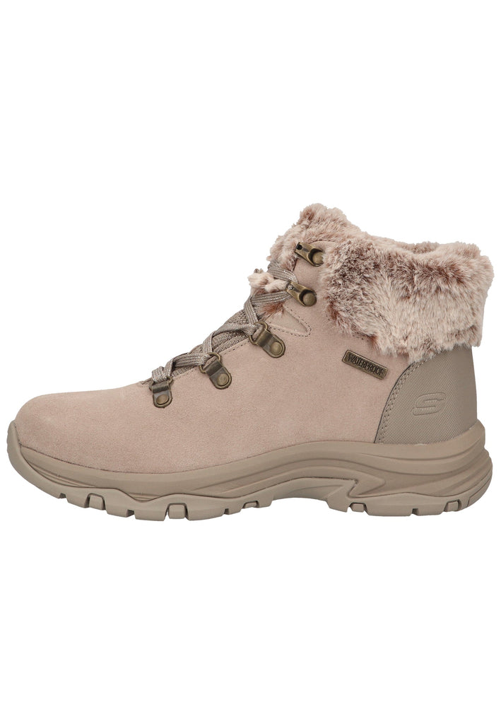 Skechers Stiefelette Veloursleder Grau