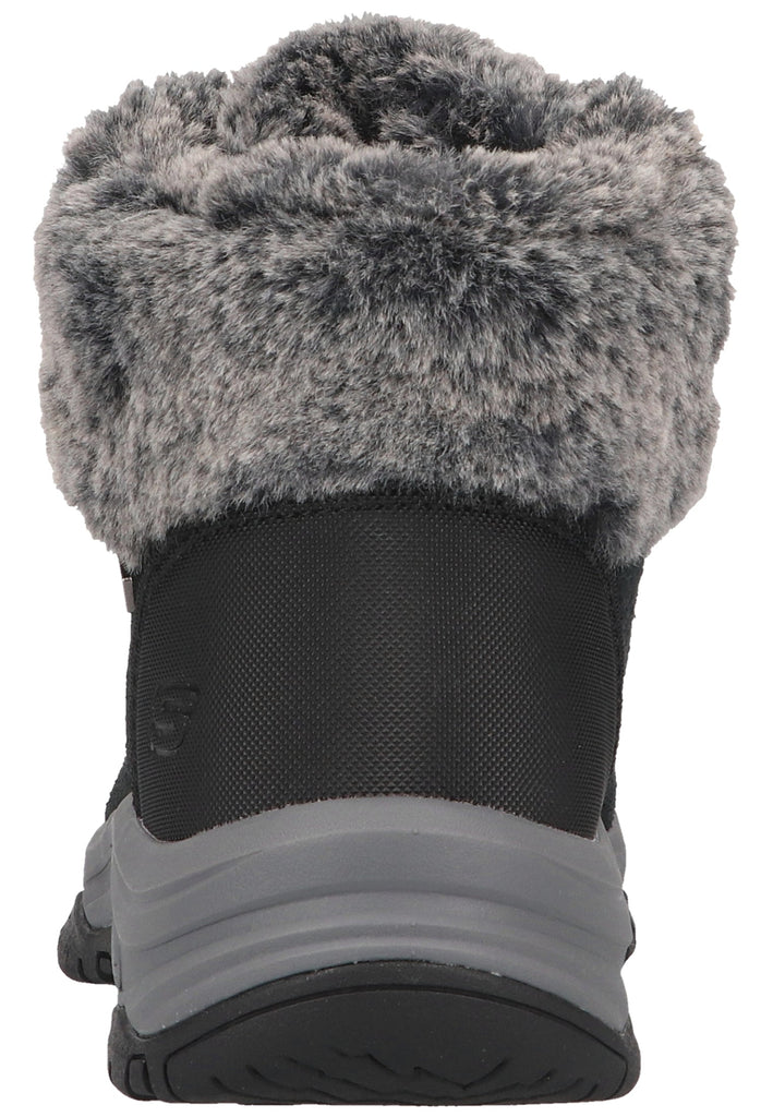 Skechers Stiefelette Veloursleder Schwarz
