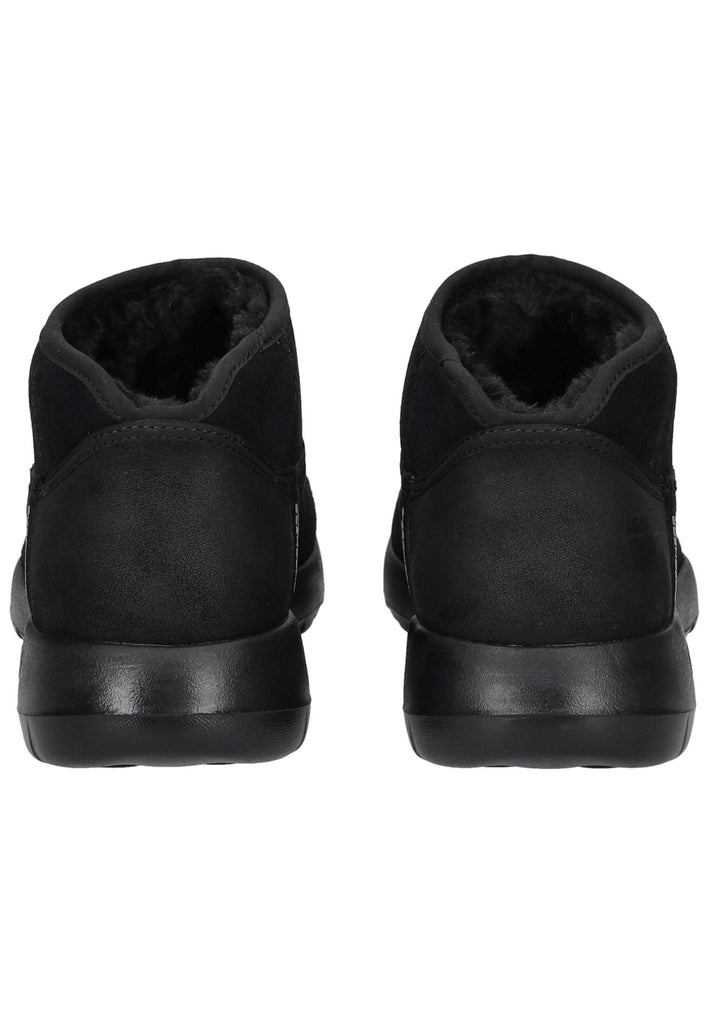 Skechers Stiefelette Veloursleder Schwarz Warmfutter