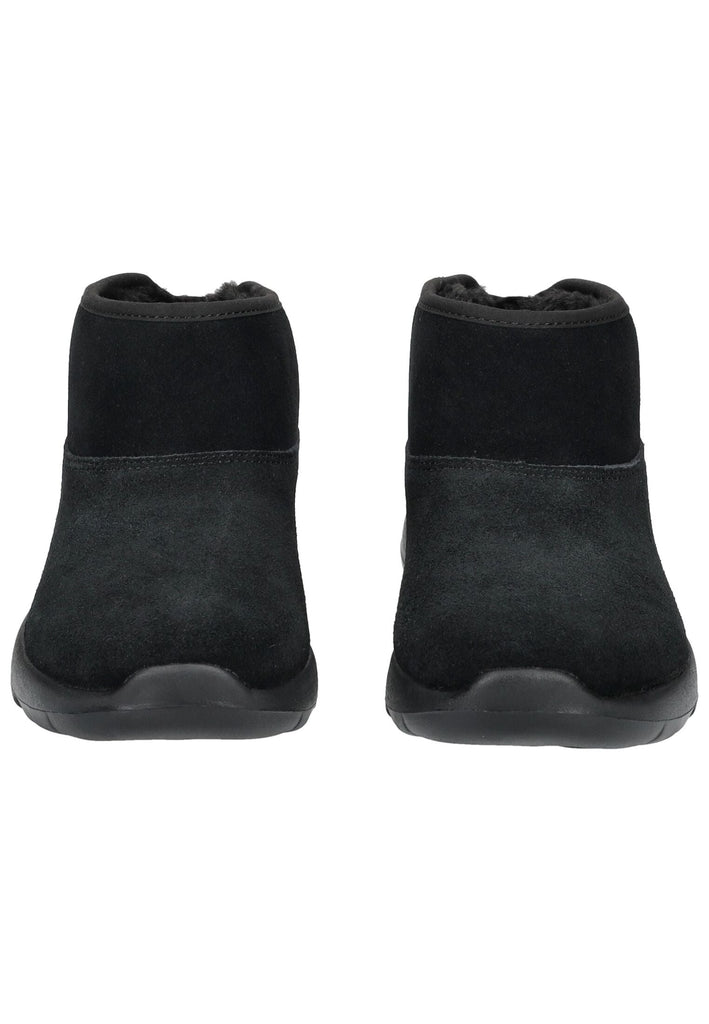Skechers Stiefelette Veloursleder Schwarz Warmfutter