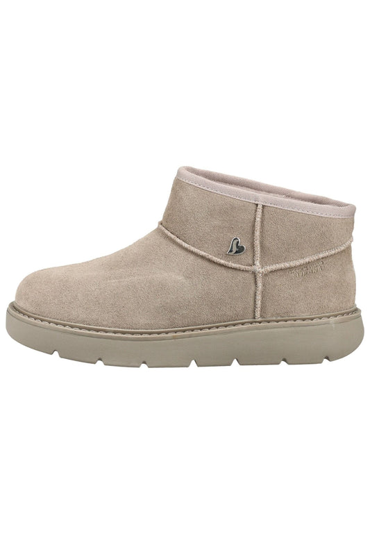 Skechers Stiefelette Veloursleder Taupe Warmfutter