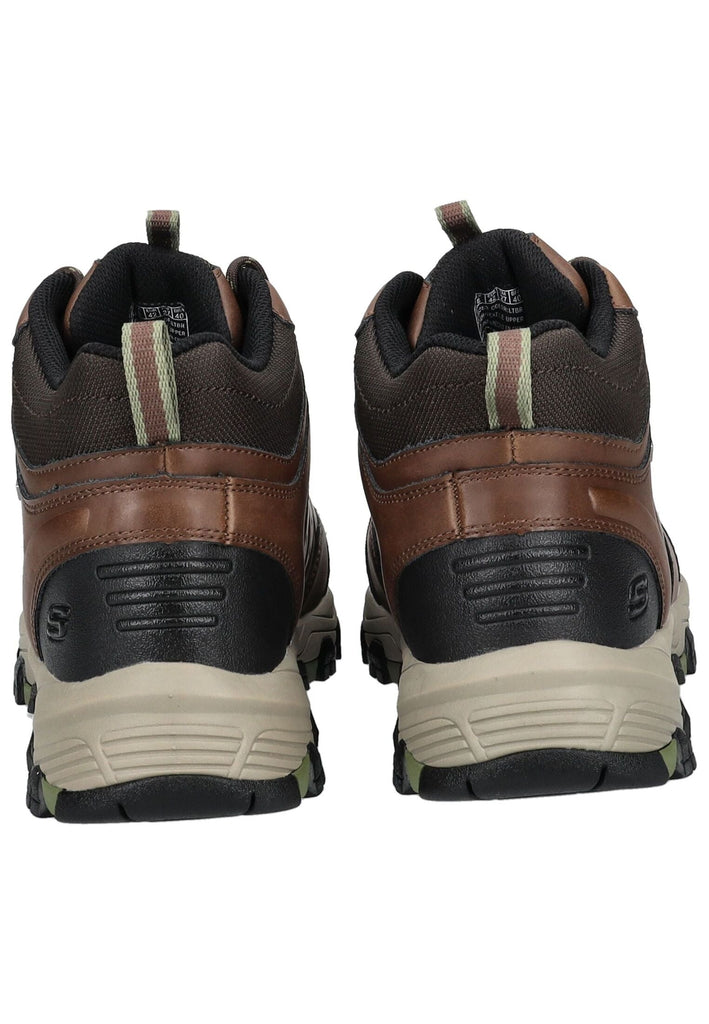Skechers Wanderschuhe Leder Braun