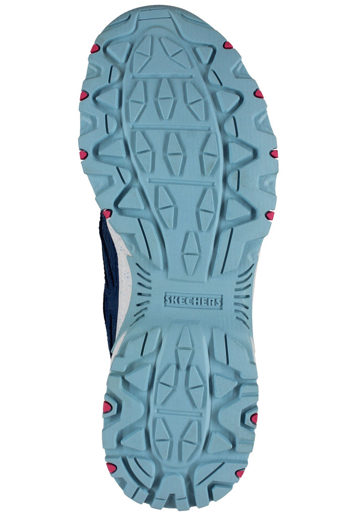 Skechers Wanderschuhe Leder Mittelblau