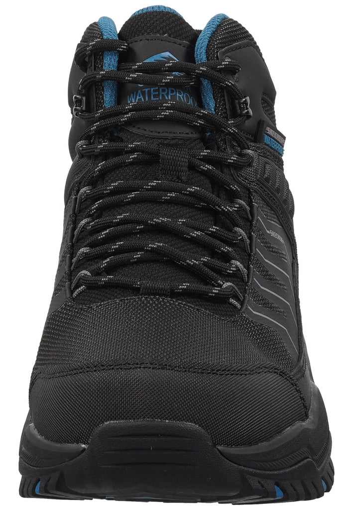 Skechers Wanderschuhe Leder Schwarz