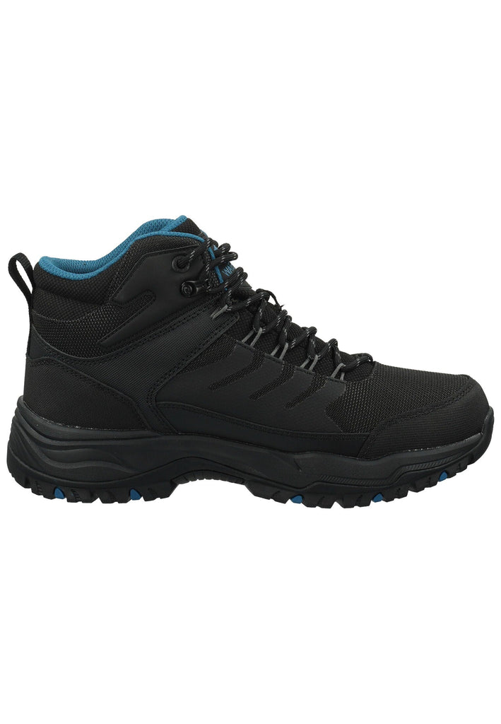 Skechers Wanderschuhe Leder Schwarz