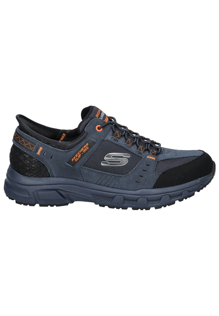 Skechers Wanderschuhe Leder/Textil Blau