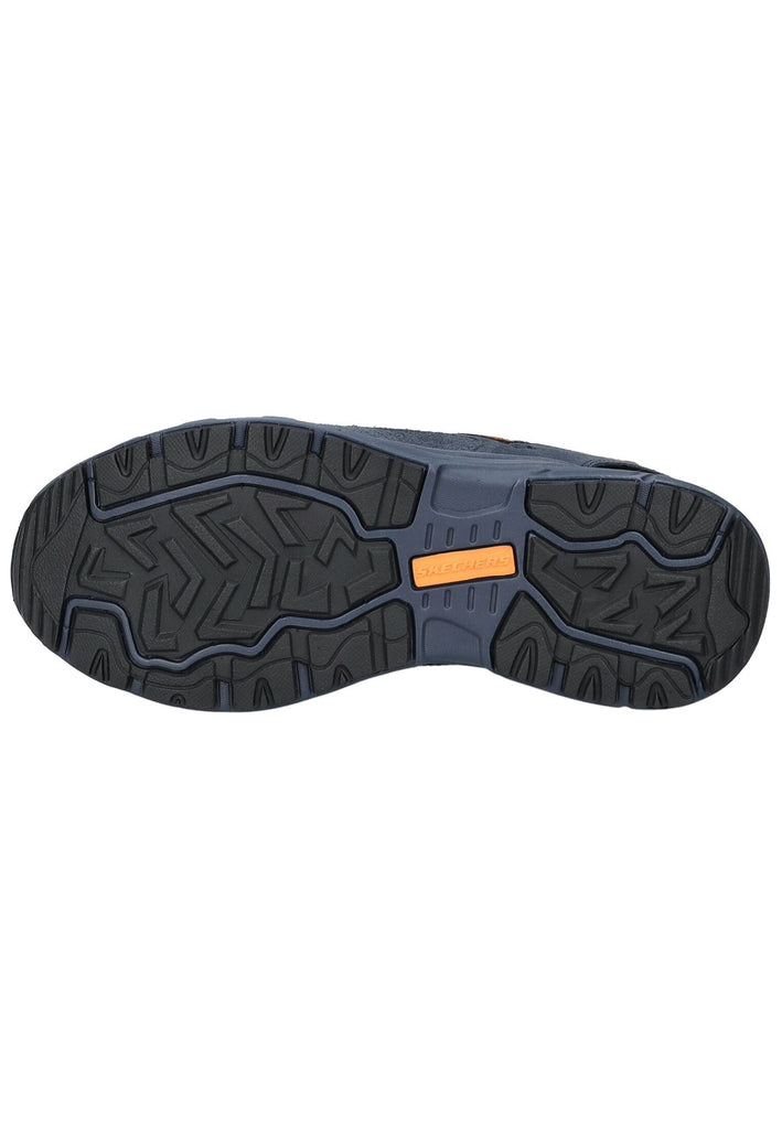 Skechers Wanderschuhe Leder/Textil Blau