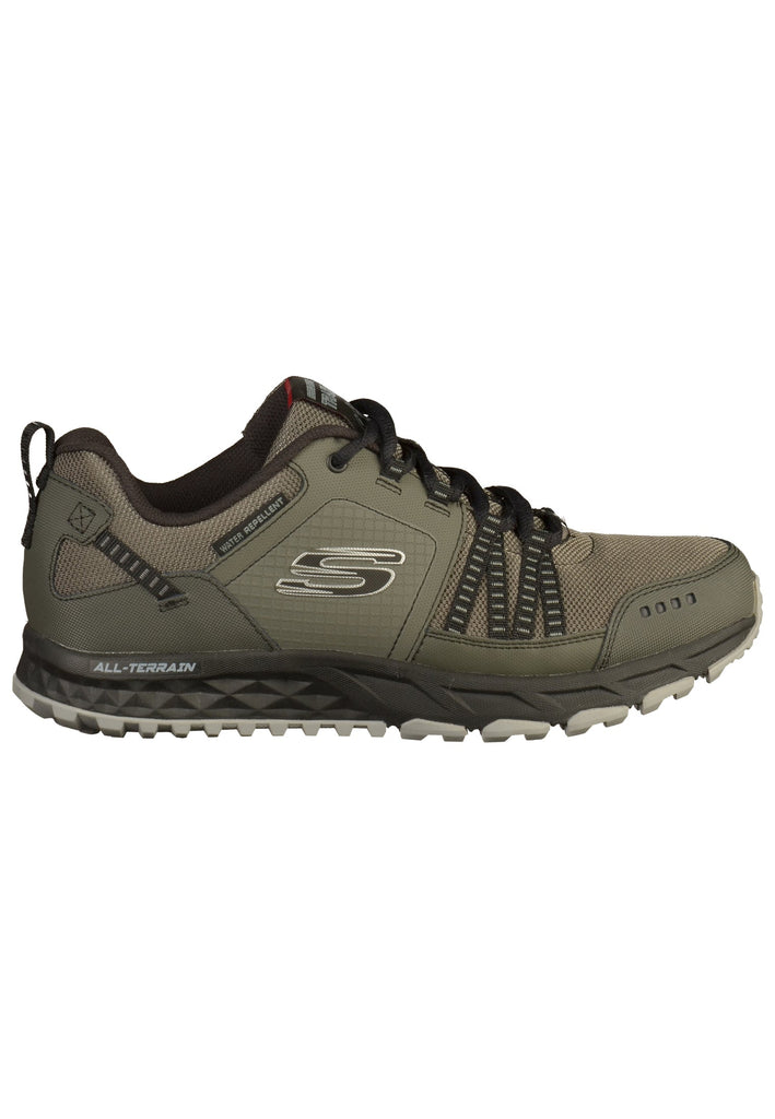Skechers Wanderschuhe Lederimitat/Mesh Grau