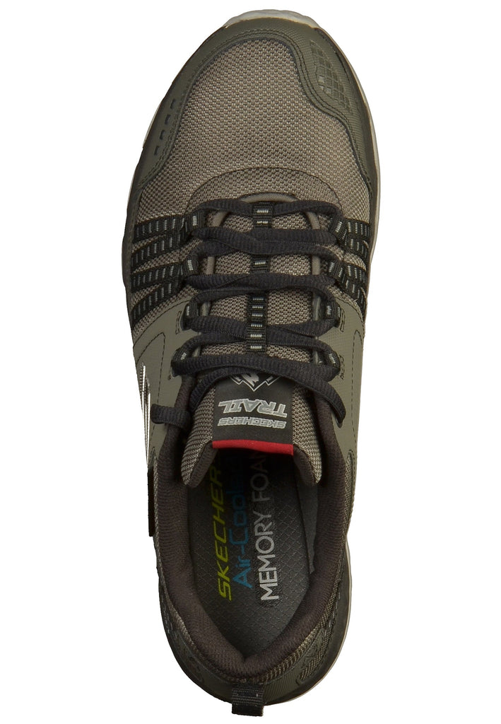 Skechers Wanderschuhe Lederimitat/Mesh Grau