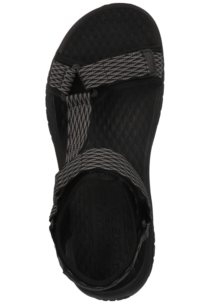 Skechers Wanderschuhe Textil Schwarz