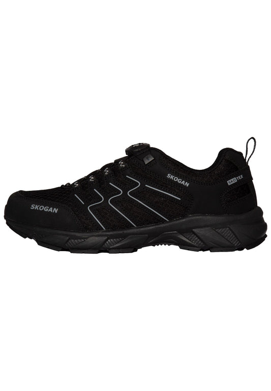 SKOGAN Sneaker Mesh Schwarz
