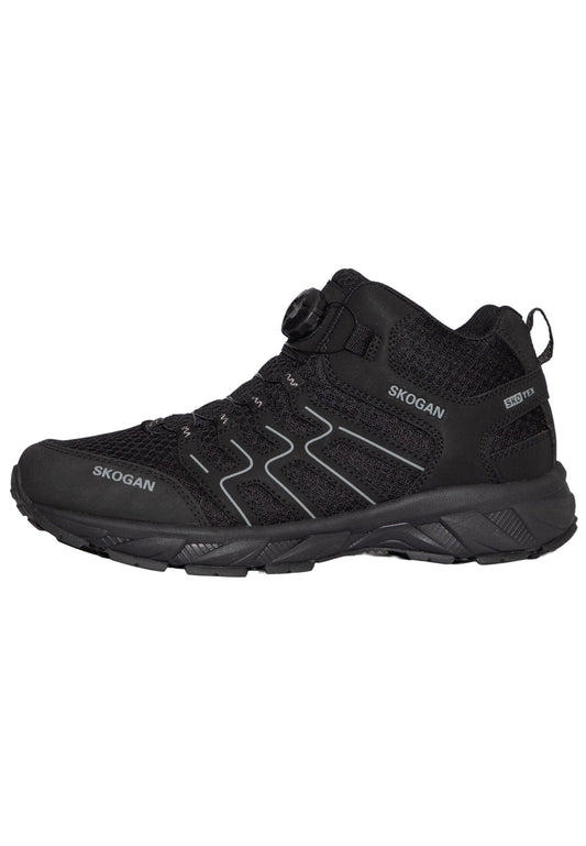 SKOGAN Sneaker Mesh Schwarz