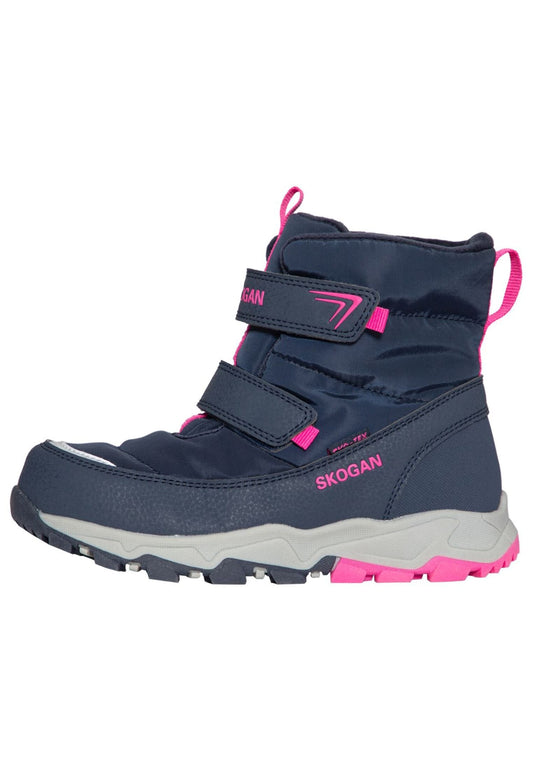 SKOGAN Stiefelette Textil Navy