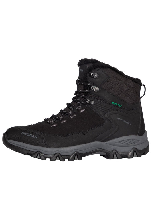 SKOGAN Stiefelette Textil Schwarz