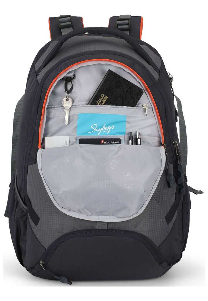 Skybags Taschen Textil Grau/Orange