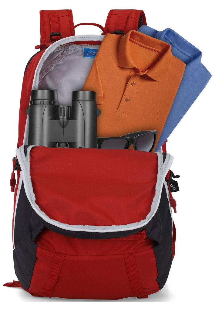 Skybags Taschen Textil Rot/Weiß