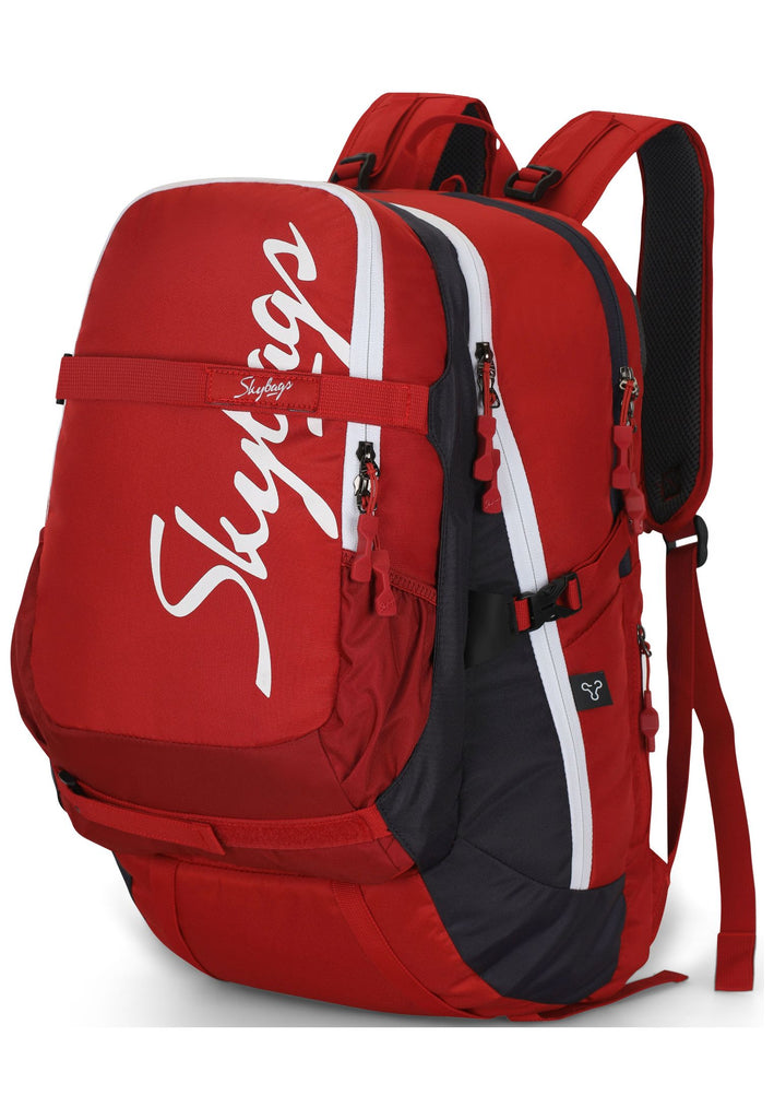 Skybags Taschen Textil Rot/Weiß