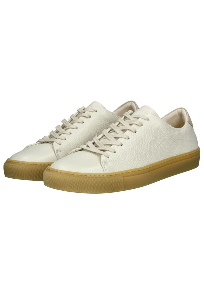 Sneaky Steve Sneaker Leder Hellgrau