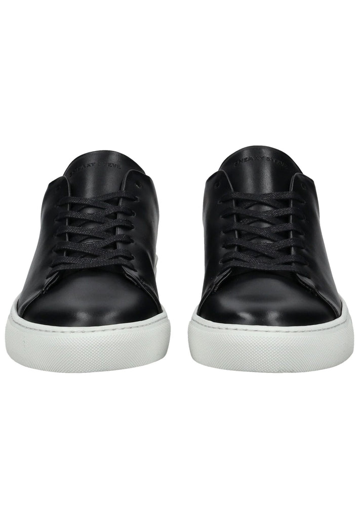 Sneaky Steve Sneaker Leder Schwarz