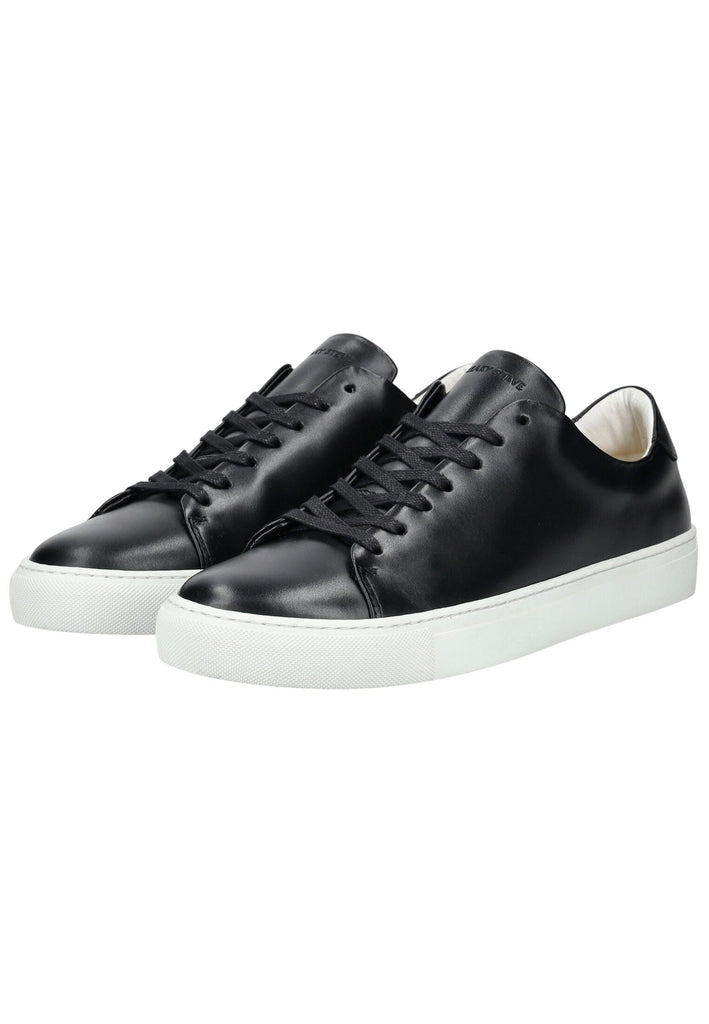 Sneaky Steve Sneaker Leder Schwarz
