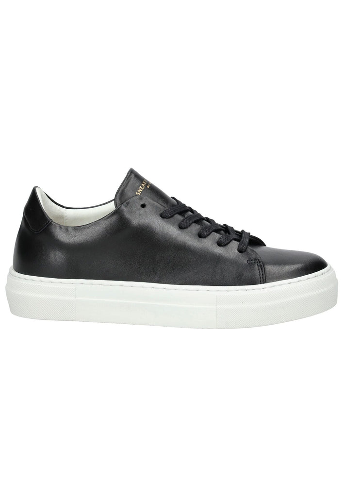 Sneaky Steve Sneaker Leder Schwarz