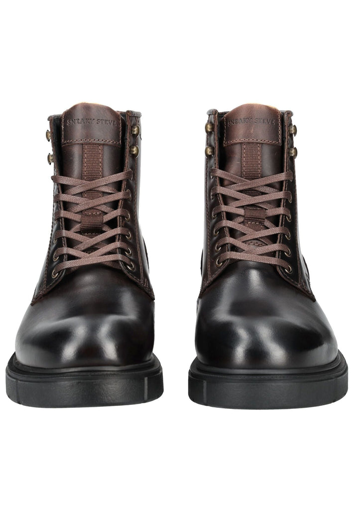Sneaky Steve Stiefelette Leder Braun
