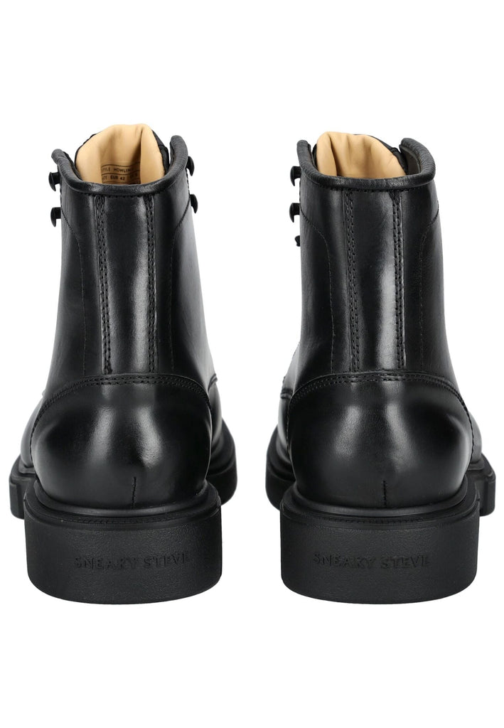 Sneaky Steve Stiefelette Leder Schwarz