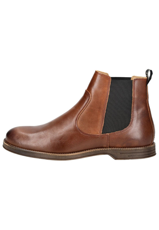 Sneaky Steve Stiefelette Leder/Textil Cognac
